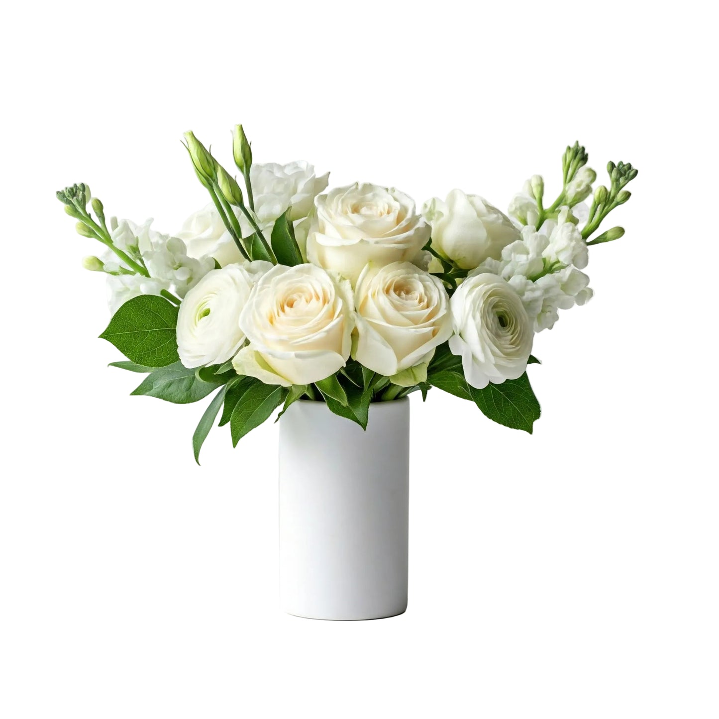 Medium White Floral Arrangement