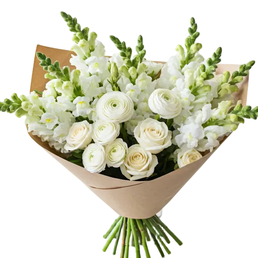 Large White Flower Bouquet